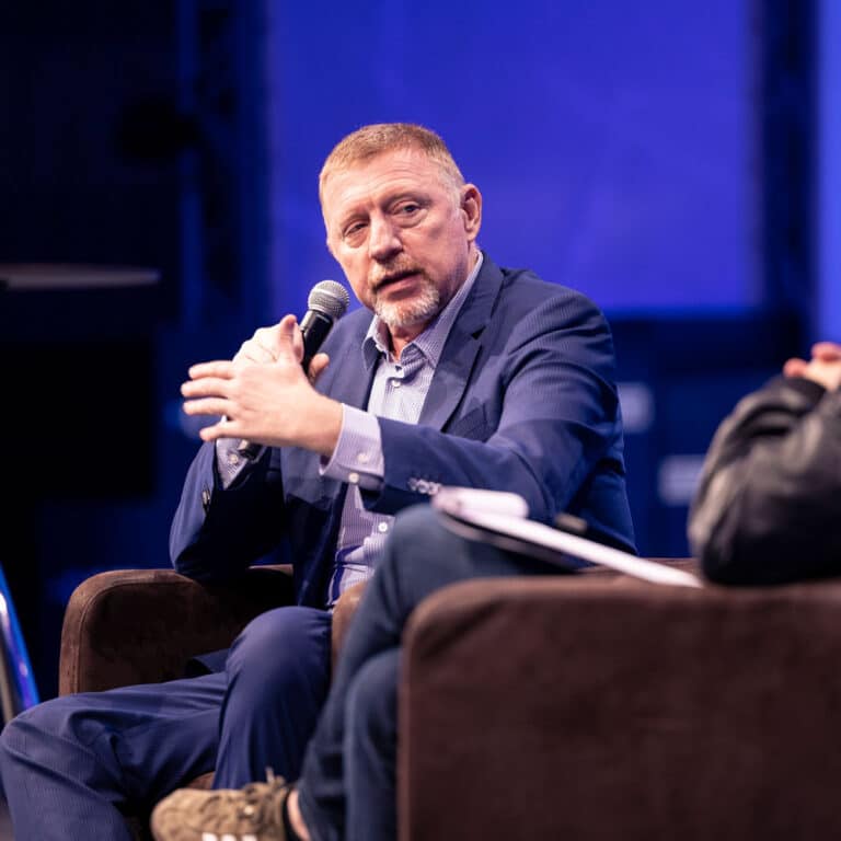 Boris Becker at CloudFest Discussion
