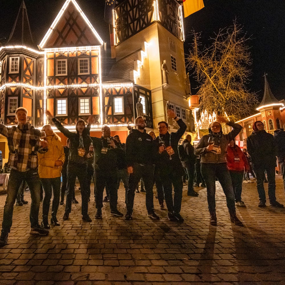 Europa Park at night