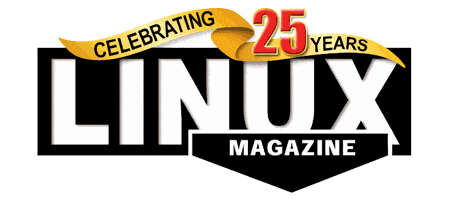 logo Linux Magazine 25 years 450x200